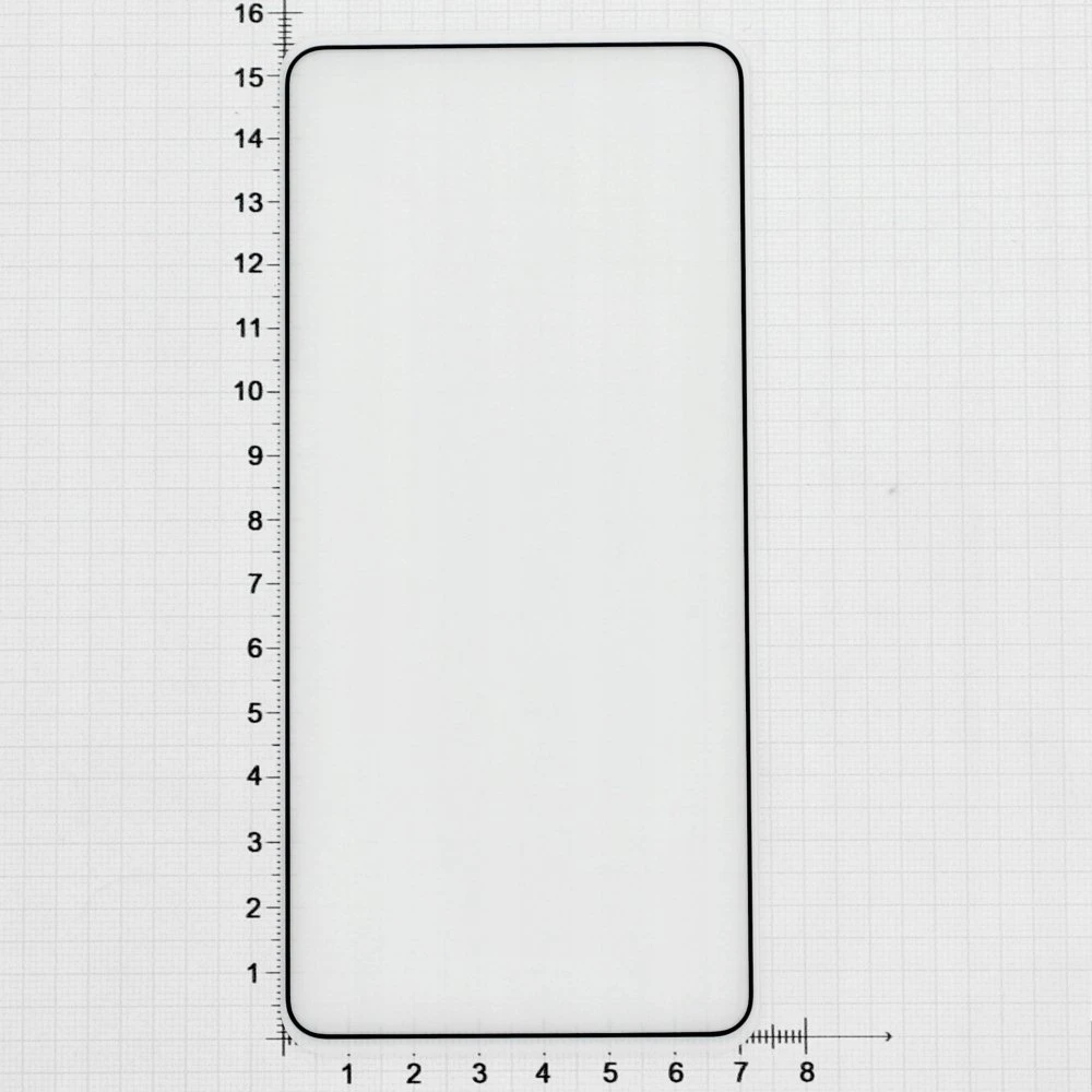 Fixed FIKSUOTAS, visiškai dengiantis grūdinto stiklo ekrano apsauginis stiklas, skirtas „Samsung Galaxy S25 Edge 5G“, juodas