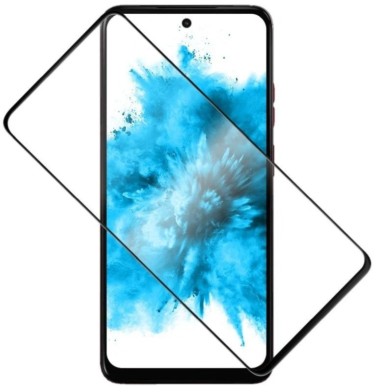 Fixed Grūdintas stiklas ochronne FIXED Full-Cover do Motorola Moto G05/E15 juoda