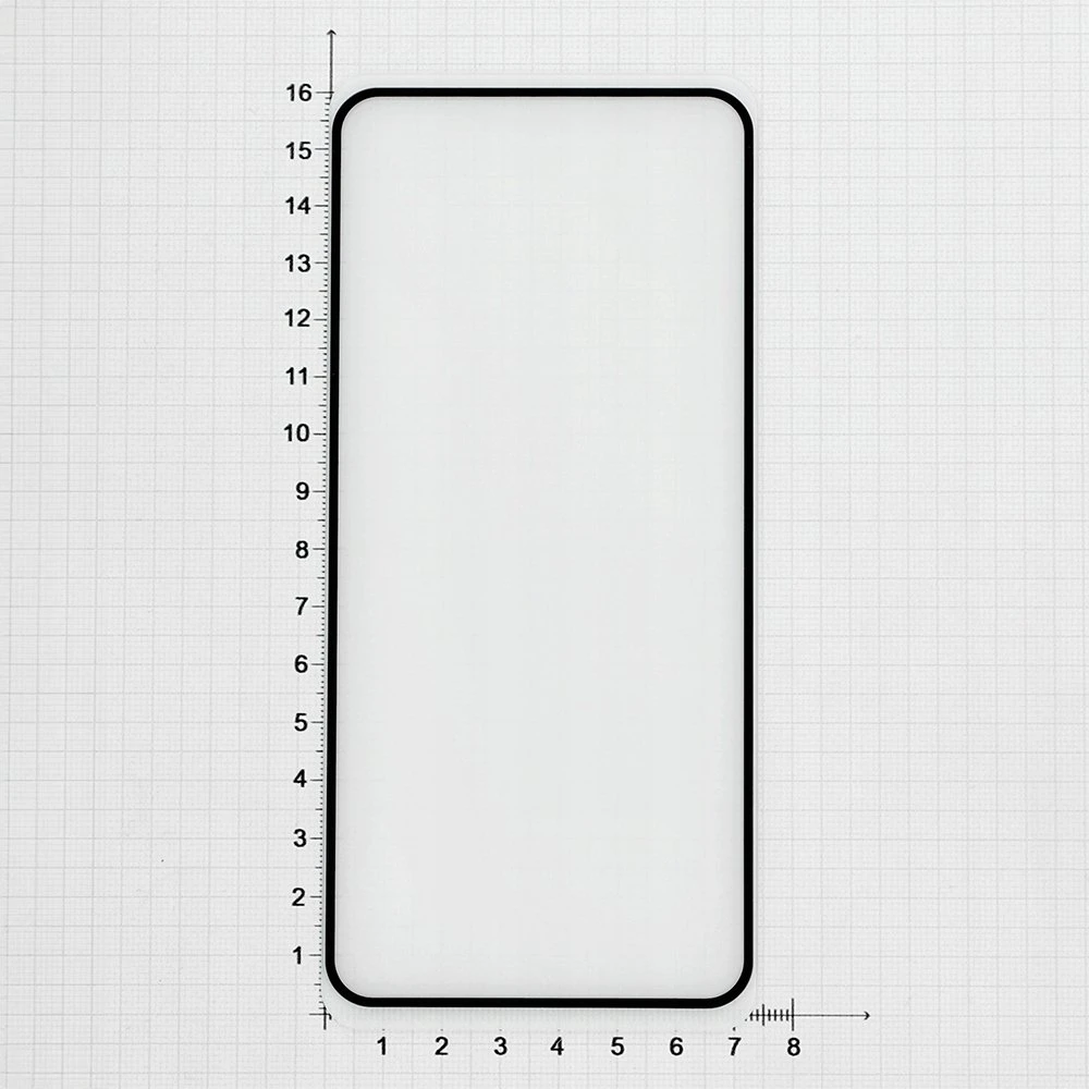 FIXED Grūdintas apsauginis stiklas FIXED Full-Cover, skirtas Nothing Phone (3a) 5G/Pro 5G, juodas