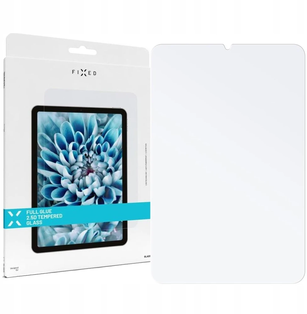 Fixed FIKSUOTAS apsauginis grūdintas stiklas, skirtas „Samsung Galaxy Tab Active5“, skaidrus