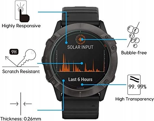 Garmin Fixed | Išmanusis laikrodis Tempered Glass for Samsung Galaxy Watch 7 (44mm)
