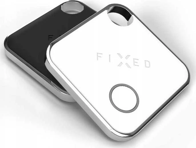 FIXED Smart tracker Tag su Apple Find My palaikymu (2 vnt) juoda+balta