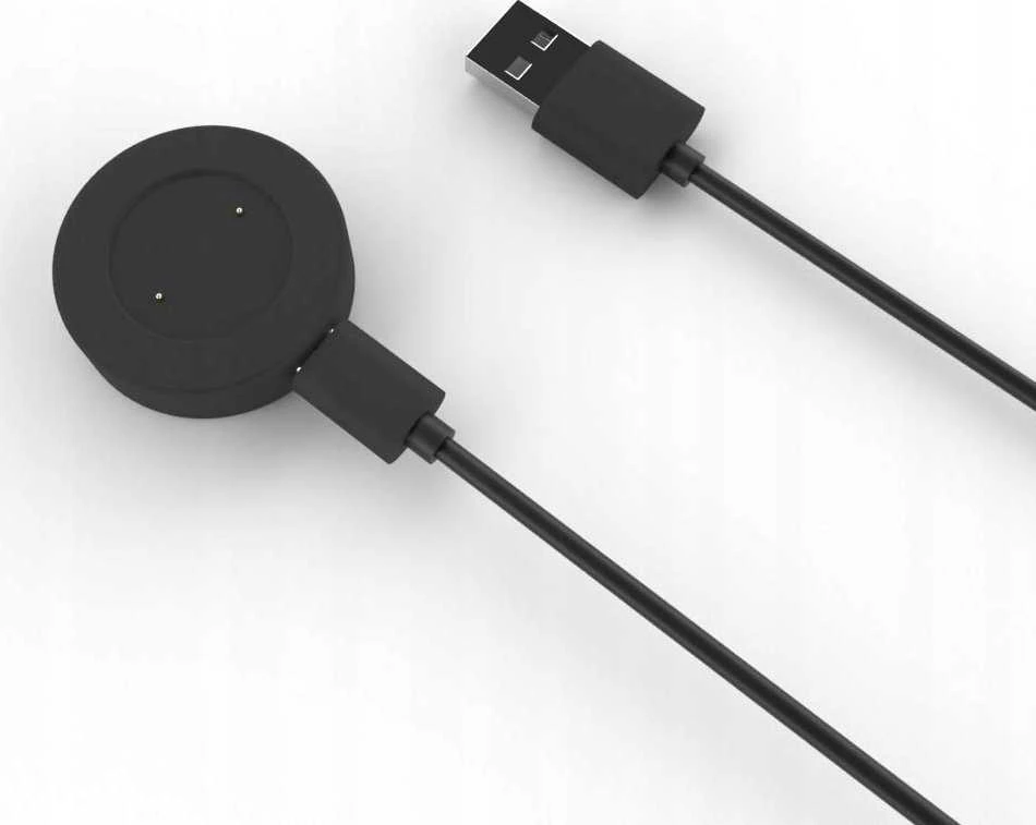 Fixed Fiksuotas USB įkrovimas Huawei Watch GT 2 (42/46 mm), juodas