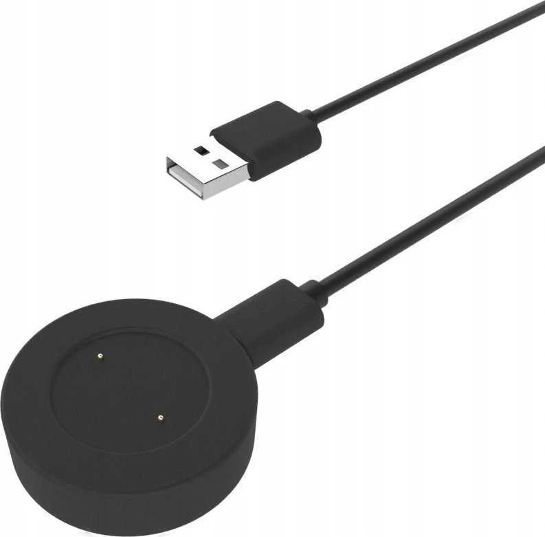 Fixed Fiksuotas USB įkrovimas Huawei Watch GT 2 (42/46 mm), juodas