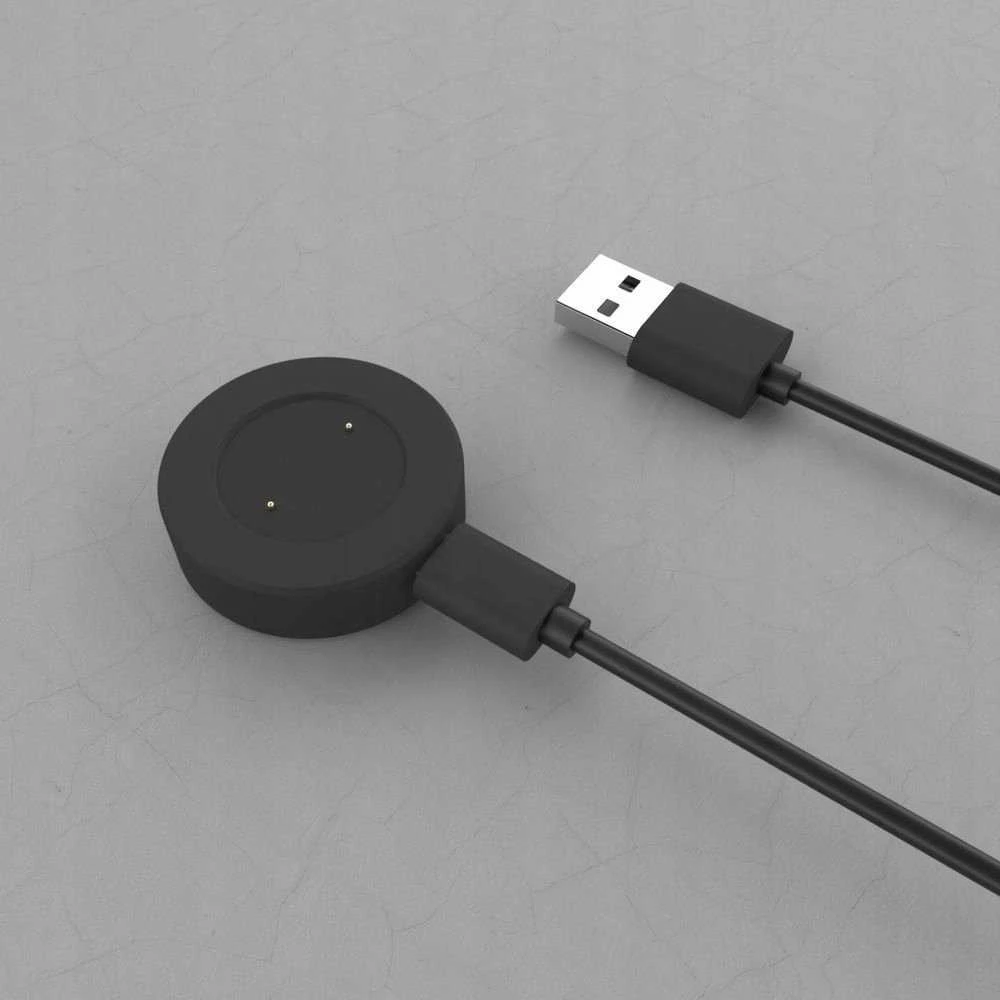 Fixed Fiksuotas USB įkrovimas Huawei Watch GT 2 (42/46 mm), juodas