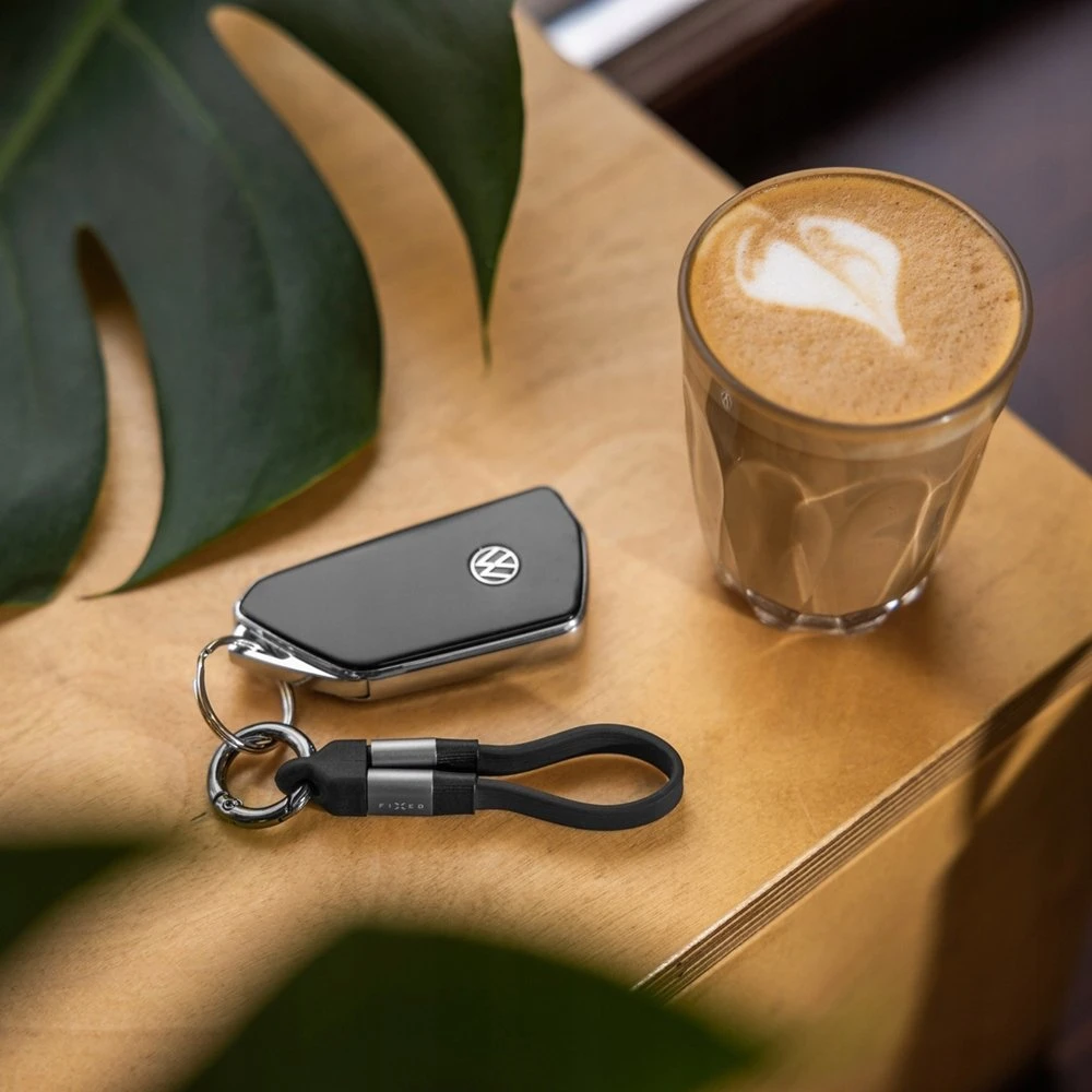 FIXED Clip Cable USB-C 240W, juodas