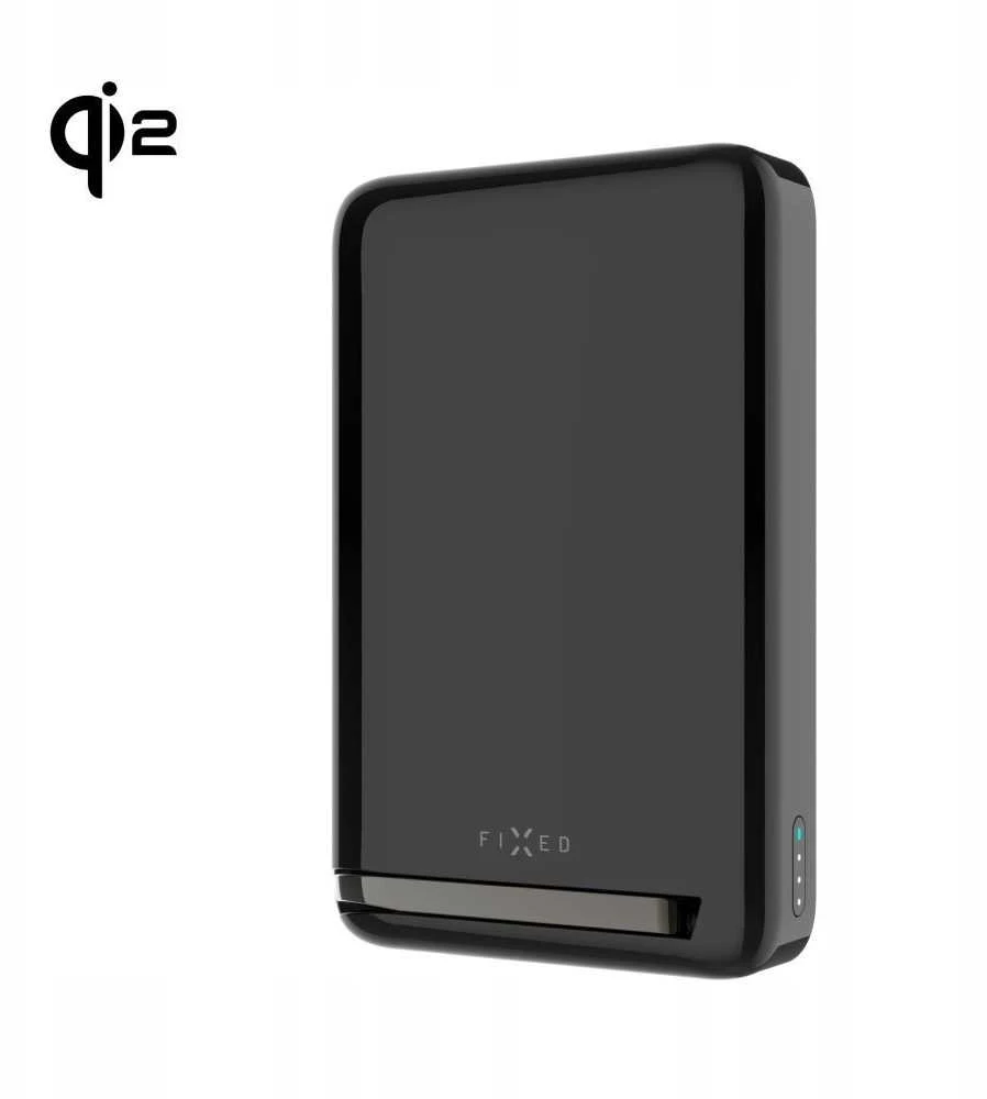 Fixed Pataisytas MagZen 10 Pro su Qi2 belaidžiu įkrovimu ir MagSafe palaikymu 10000 mAh juoda