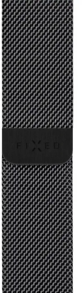 Fixed Fiksuotas | Tinklinis dirželis „Apple Watch“ 38/40/41 mm | Juodas