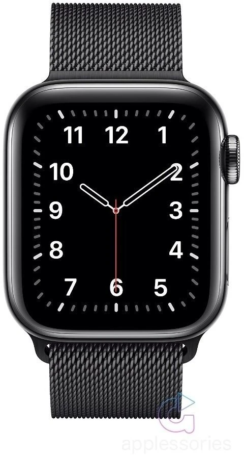 Fixed Fiksuotas | Tinklinis dirželis „Apple Watch“ 38/40/41 mm | Juodas