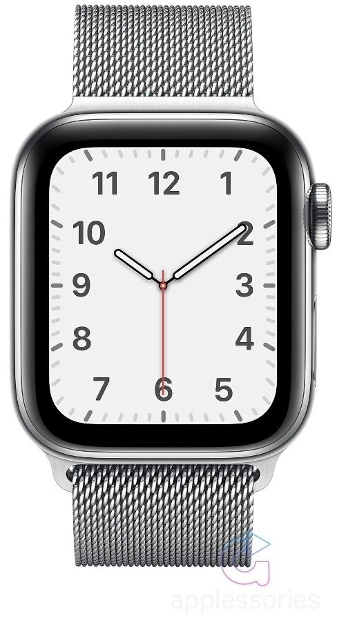 Fixed Fiksuotas | Tinklinis dirželis, skirtas „Apple Watch“ 38/40/41 mm | Sidabrinis