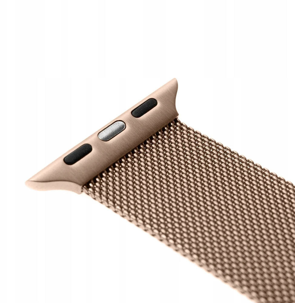 Fixed | Mesh Strap with Quick Release 22mm for Išmanusis laikrodis | Rose auksinis