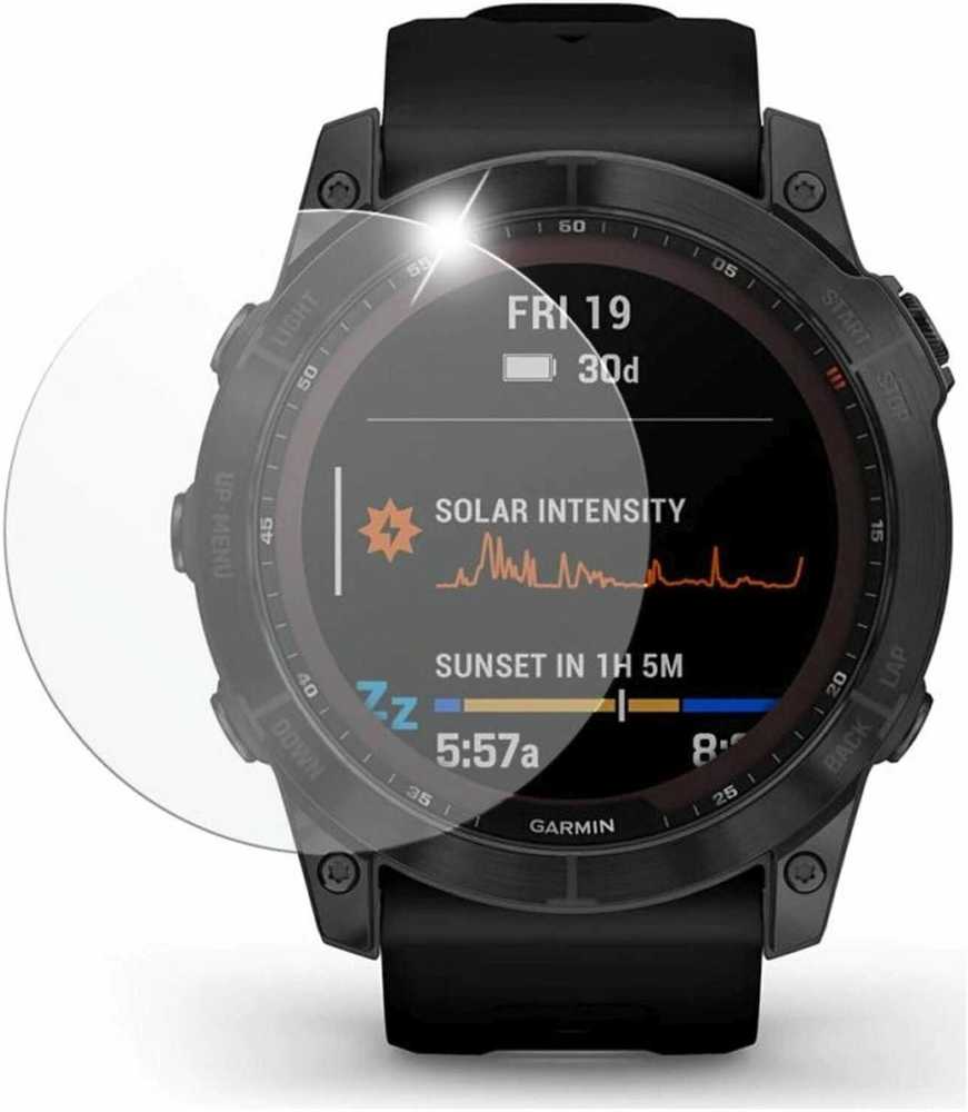 Fixed ochronne grūdintas stiklas do smartwatcha Garmin Fenix 7X, 2 sztuki, skaidrus