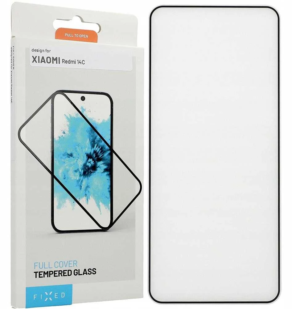 Fixed Pataisyta ekrano apsauga | Xiaomi | Redmi 14C | Grūdintas stiklas | Skaidrus | 2.5D