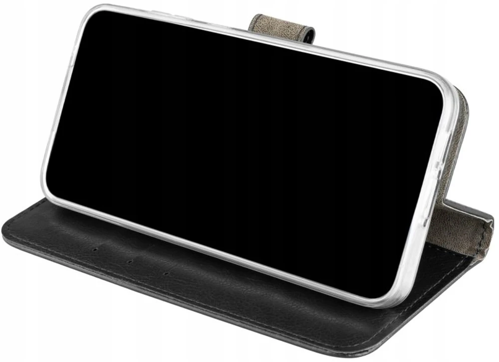 Fixed Opus | Knygų dėklas | Samsung | Galaxy A57 5G | Sintetinė oda | Juodas