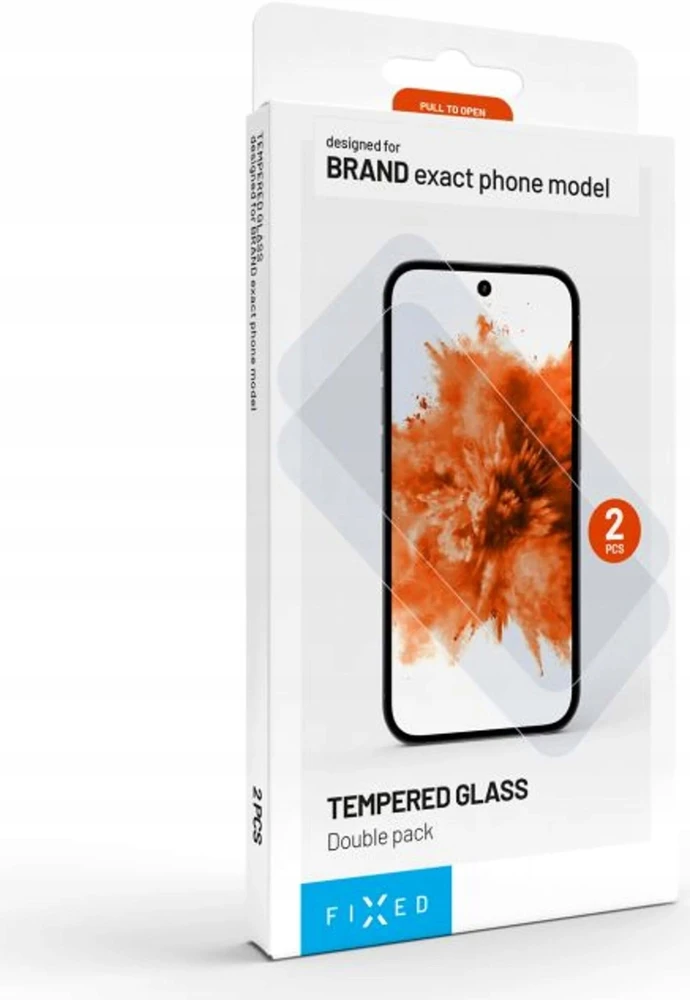 Fixed Fiksuota ekrano apsauga | Samsung | Galaxy A17 4G/5G | Grūdintas stiklas | Skaidrus