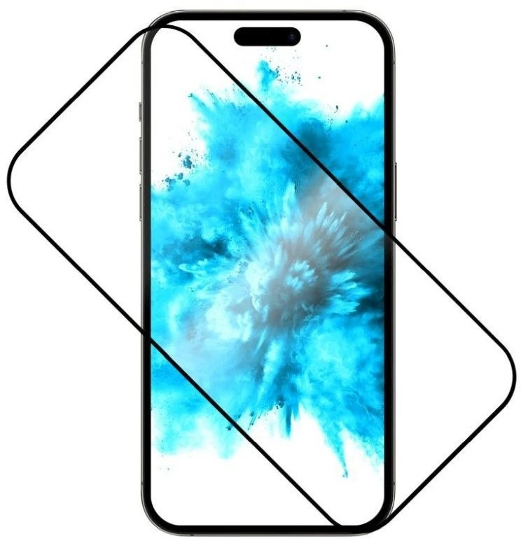 Fixed Fiksuotas ekrano apsauginis stiklas | Xiaomi | Redmi Note 14 4G/5G | Grūdintas stiklas | Juodas | Pilnas dangtelis 2.5D