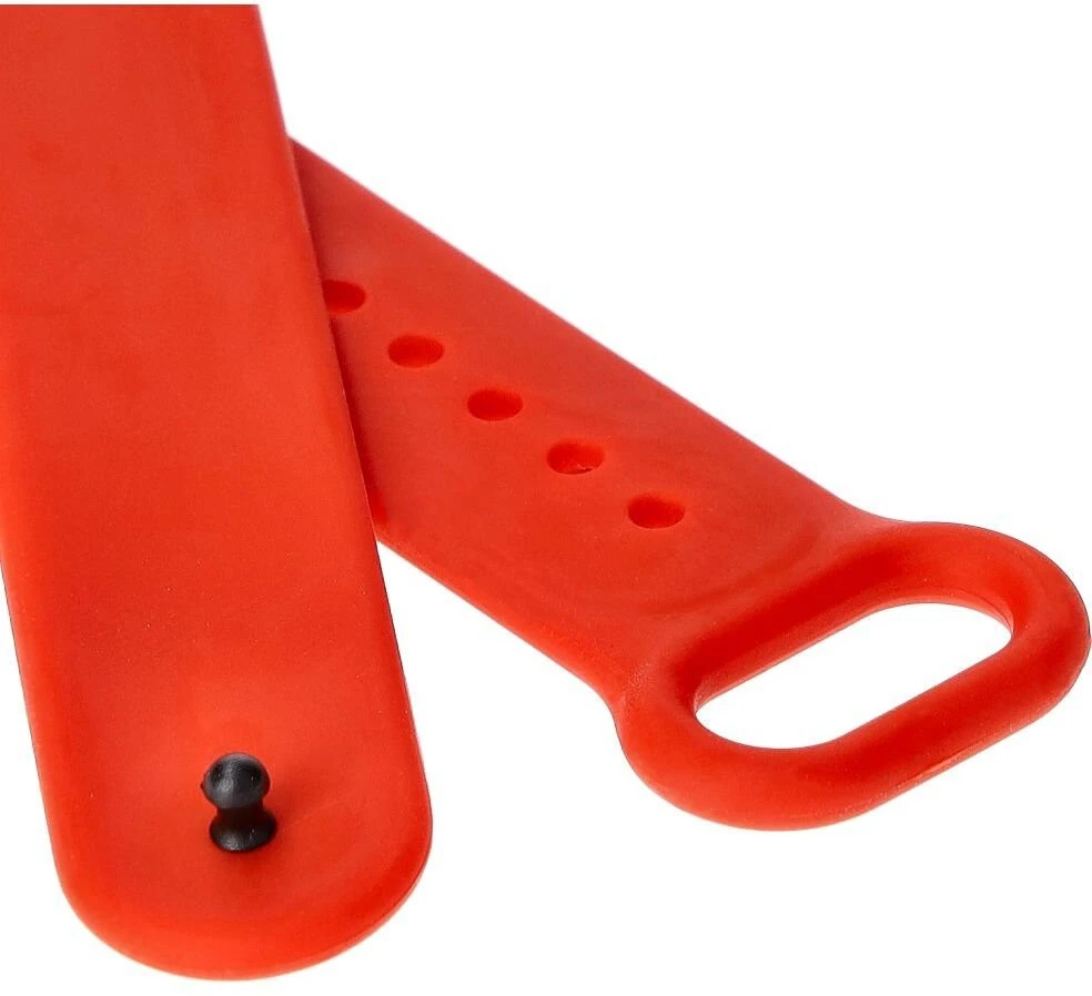 Fiksuotas silikoninis dirželis FIXED Silikoninis dirželis Xiaomi Smart Band 10/9/8, raudonas