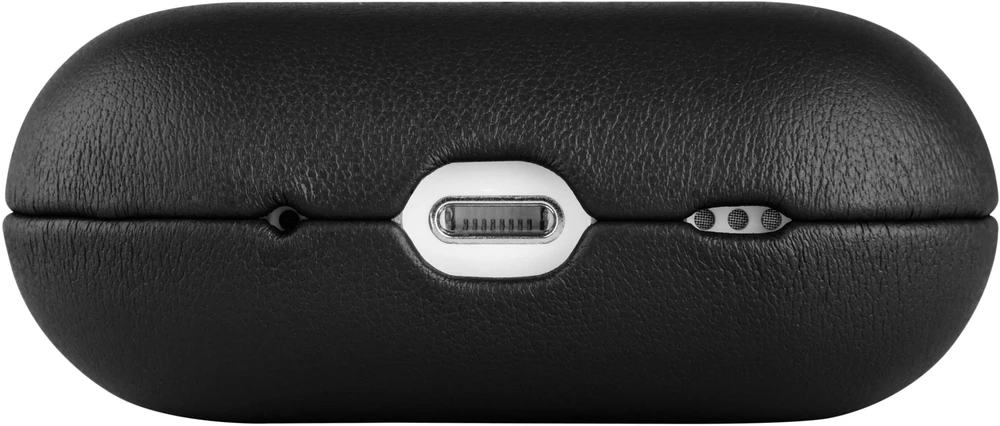 Fixed Neperdirbta oda „PodsLeather“ dėklas „Apple AirPods 3“ ausinėms – juoda