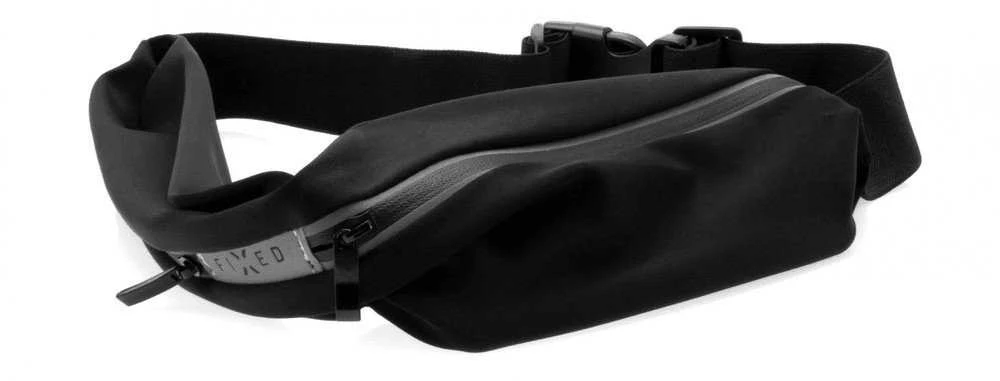 Dėklas Fixed Sportbelt Duo - Universalus sportinis diržas bėgikams juoda