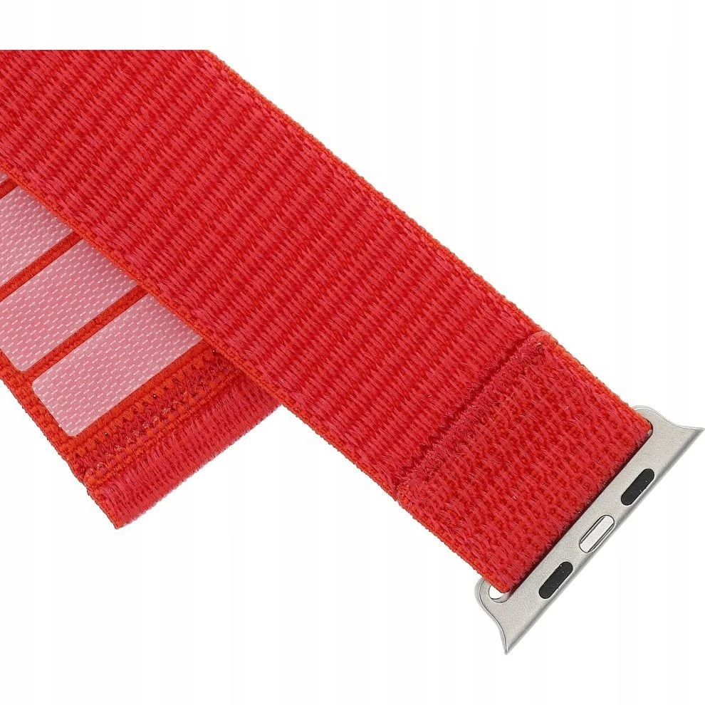 Fixed Fiksuotas | Sportiškas dirželis Apple Watch 38/40/41mm | 160-210 mm | Raudona | Nailonas