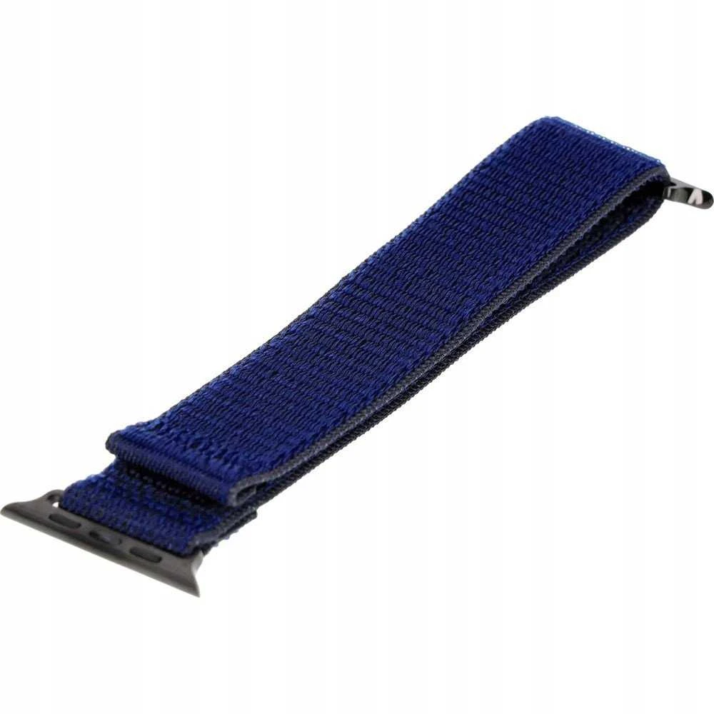 Fixed Fiksuotas | Sportiškas dirželis Apple Watch 42/44/45mm | 160-210 mm | Tamsiai mėlynas | Nailonas