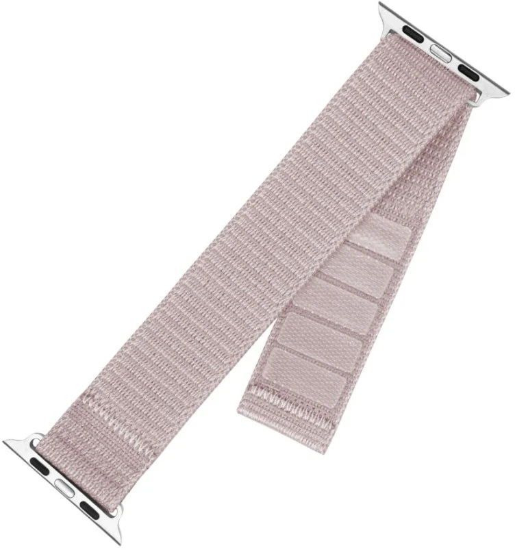 Fixed Fiksuotas | Sportiškas dirželis Apple Watch 42/44/45mm | 160-210 mm | Rožinis auksinis | Nailonas