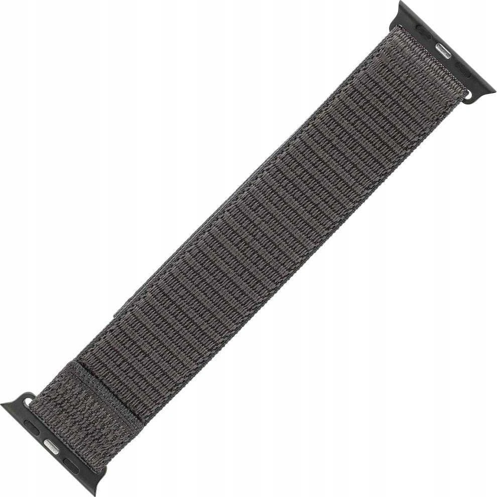 Fixed Fiksuotas | Sportiškas dirželis Apple Watch Ultra 49mm | 160-210 mm | Tamsi pilka | Nailonas
