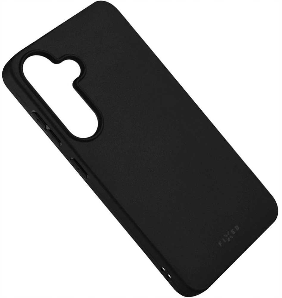 Dėklas Fixed Ištaisyta | Istorija | Galinis viršelis | Samsung | Galaxy S25 | Guma | Juodas