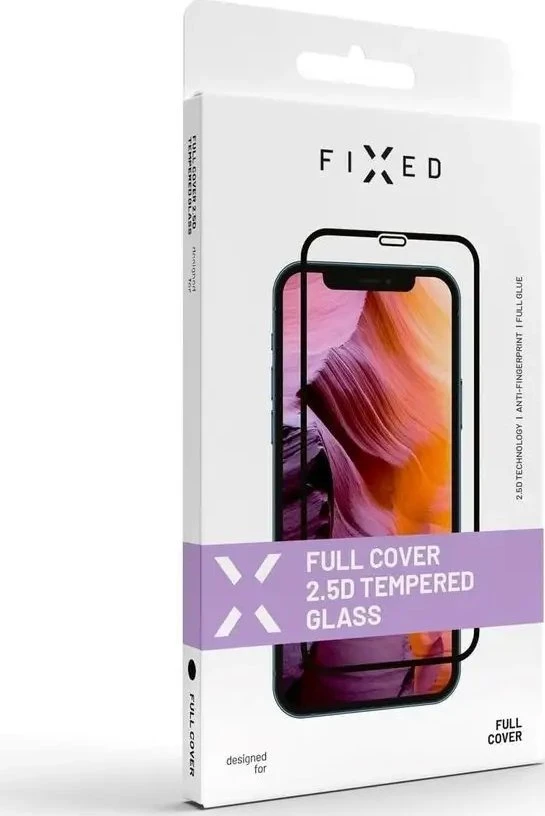 FIXED Full Cover Apsauginis grūdintas stiklas Samsung Galaxy S22 5G, S23 juodas