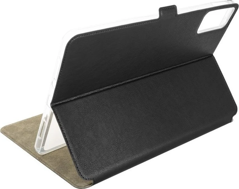 Fixed Fiksuotas | Temos skirtuko stovo dėklas | 11" | Knygos stiliaus dėklas | Xiaomi Redmi Pad SE | Juodas