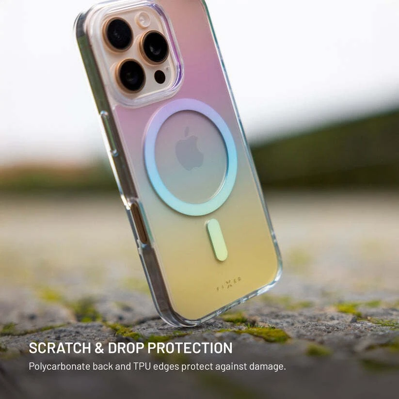 Fixed Dėklas Mag Rainbow su „MagSafe" palaikymu, skirtas „Apple iPhone 17 Pro Max"