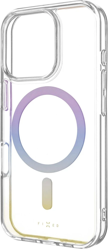 Fixed Dėklas MagRainbowz MagSafe - Apple iPhone 17 Pro vaivorykštinis