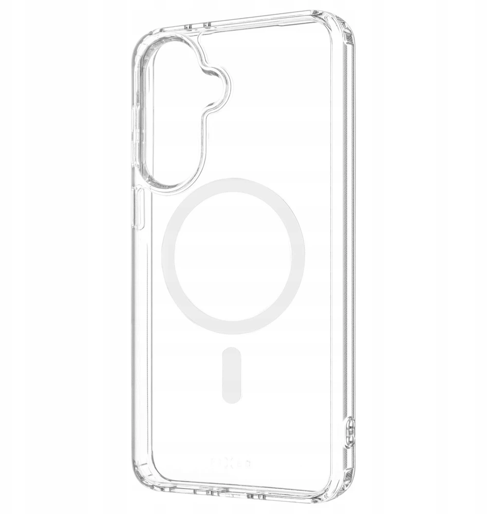 Fixed Galinis dėklas FIXED MagPure su MagSafe atrama, skirtas Samsung Galaxy A37 5G, permatomas