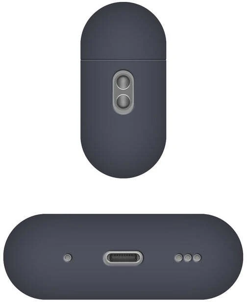 Fixed Dėklas Silky do słuchawek Apple AirPods Pro 3 mėlyna
