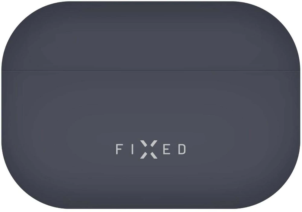 Fixed Dėklas Silky do słuchawek Apple AirPods Pro 3 mėlyna