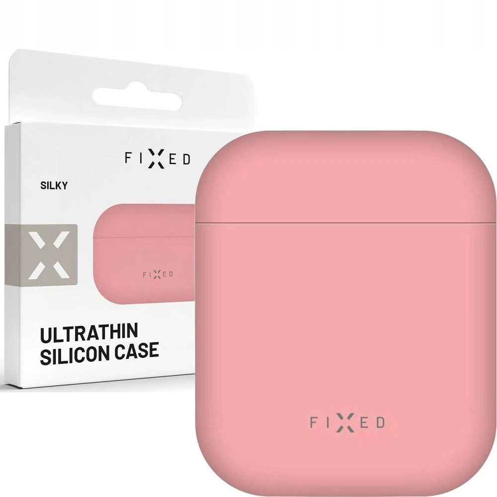 FIXED Silky skirta Airpods, pink