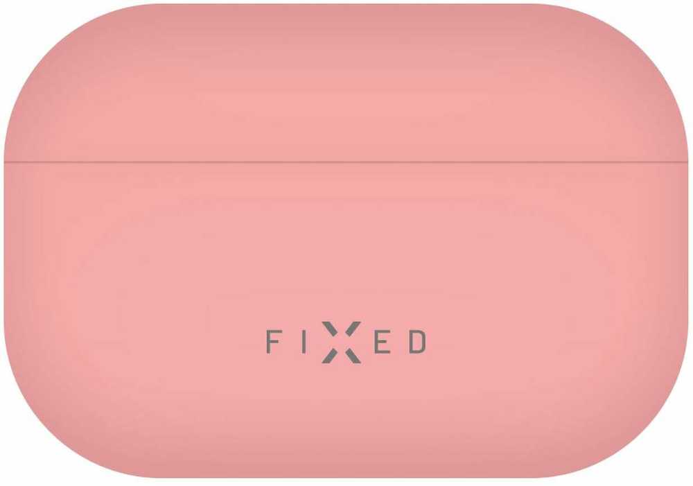 Fixed Ultracienkie silikonowe etui Silky do Apple AirPods Pro 3 rožinė