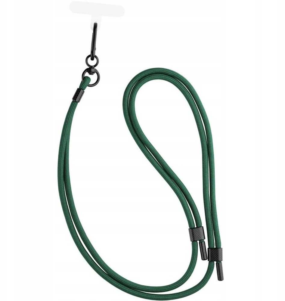 Fixed FIXED Universal Lanyard for Mobile Phones - uniwersalna smycz do telefonu žalia - Garantija bezpieczeństwa.