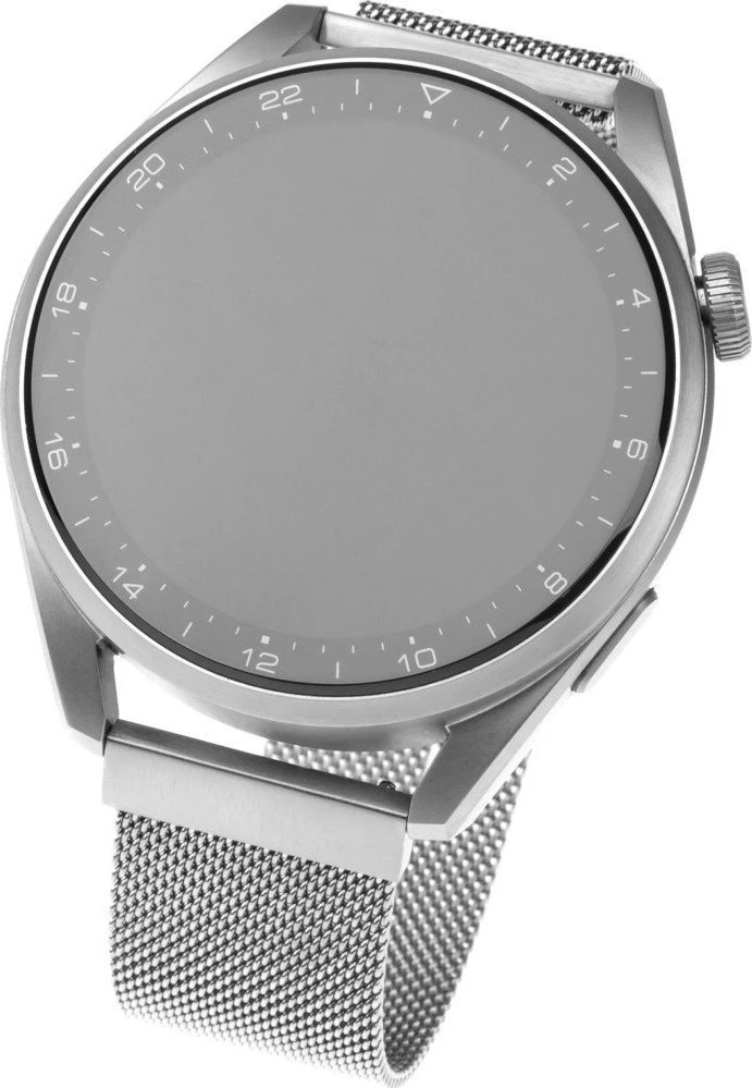 Fixed | Mesh Strap with Quick Release 20mm for Išmanusis laikrodis | Sidabrinis