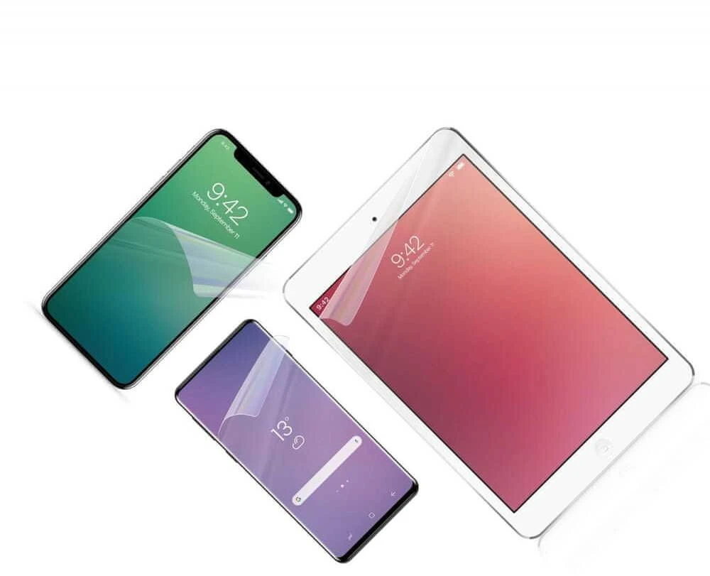 FIXED Screen Protector Universali apsauginė folija ekranams iki 8" skaidraus