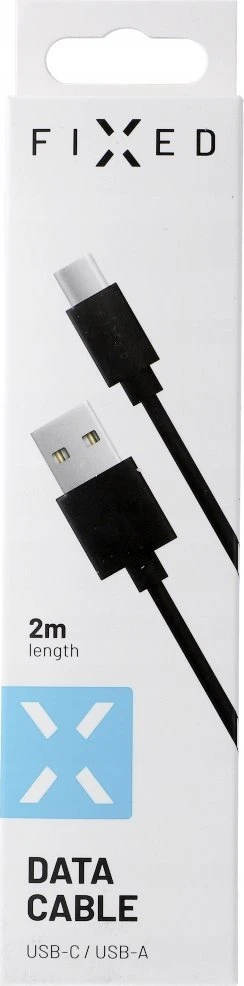 Fixed Ištaisyta | Duomenų ir įkrovimo kabelis su USB/USB-C jungtimis | Baltas