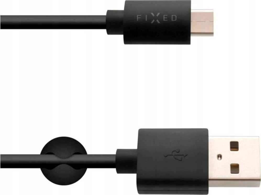 Fixed Ištaisyta | Duomenų ir įkrovimo kabelis su USB/USB-C jungtimis | Baltas