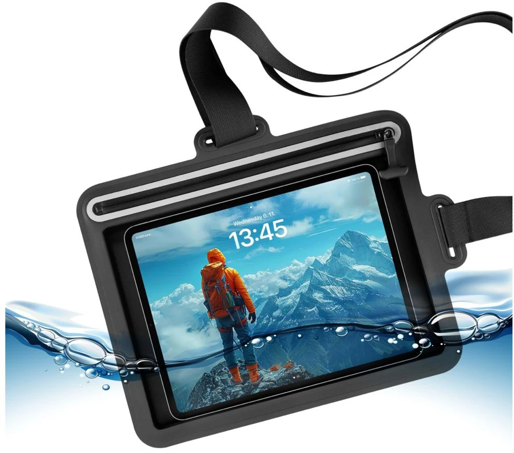 Fixed Wodoodporne etui na tablet FIXED Dry Dėklas na tablet su certyfikatem IPX8, juoda