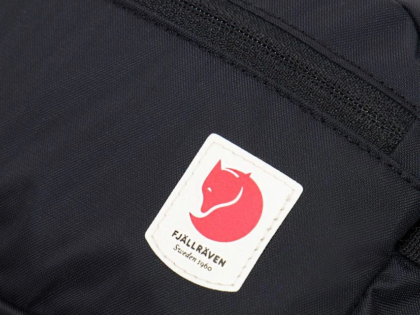 Carruzzo Fjällräven High Coast Hip Pack juosmens krepšys Poliamidas Juoda