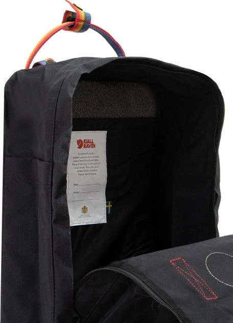 Fjallraven Kanken Vaivorykštinė Kanken 16 l kuprinė Fjällräven