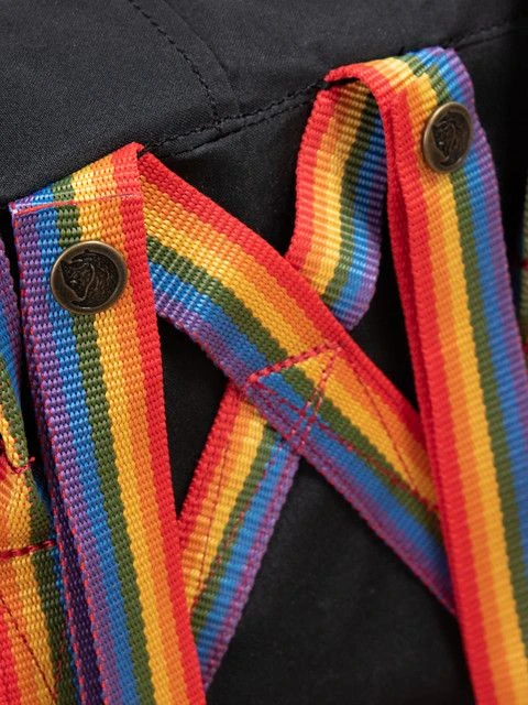 Fjallraven Kanken Vaivorykštinė Kanken 16 l kuprinė Fjällräven
