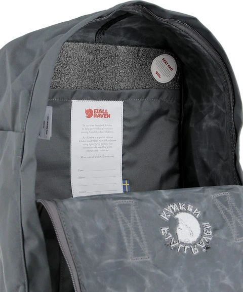 Fjallraven Kanken Carruzzo Fjällräven RE-KÅNKEN kuprinė Kasdienė kuprinė Pilka Poliesteris