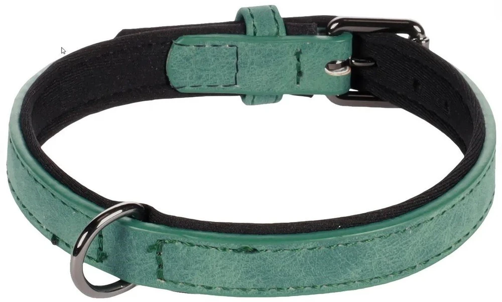 Flamingo Dog collar DELU žalias 31-39CM 20MM