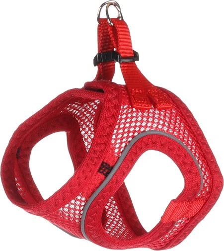 Flamingo Šuns petnešos STEP&GO BENTO raudonos 22-23/24-25CM