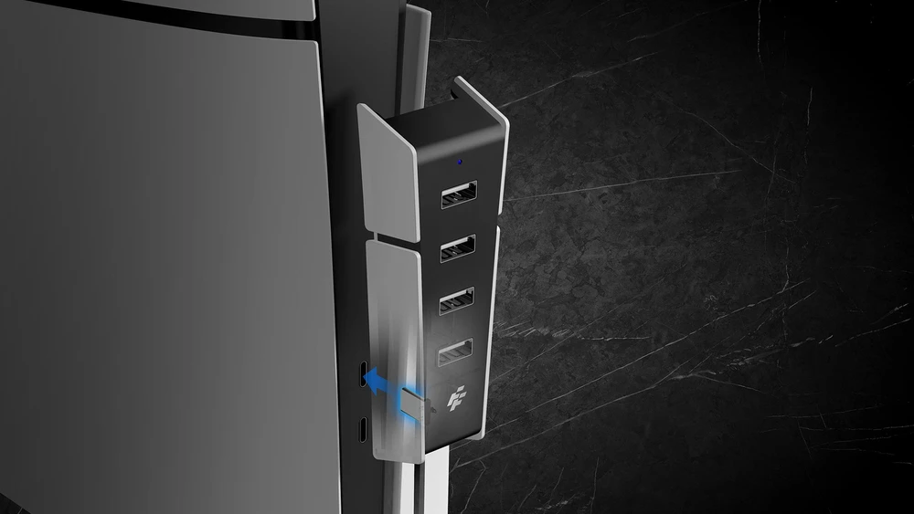 Ausinės FLASHFIRE USB Hub do NEW PS5 P704